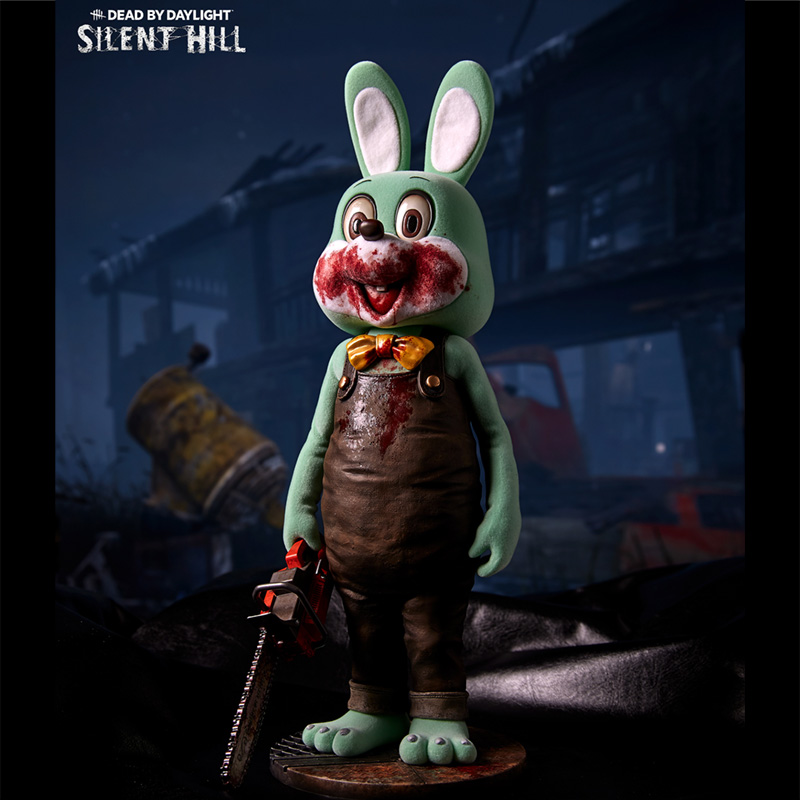 SILENT HILL x Dead by Daylight, Robbie the Rabbit Green 1/6 Scale Statue